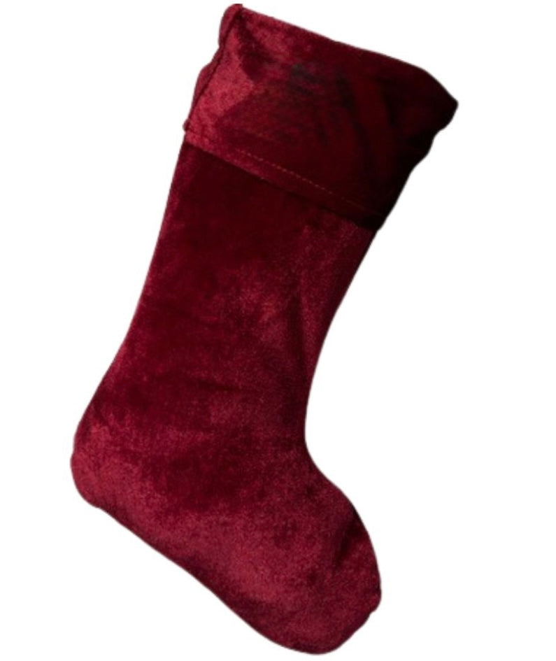 RED CHRISTMAS STOCKING